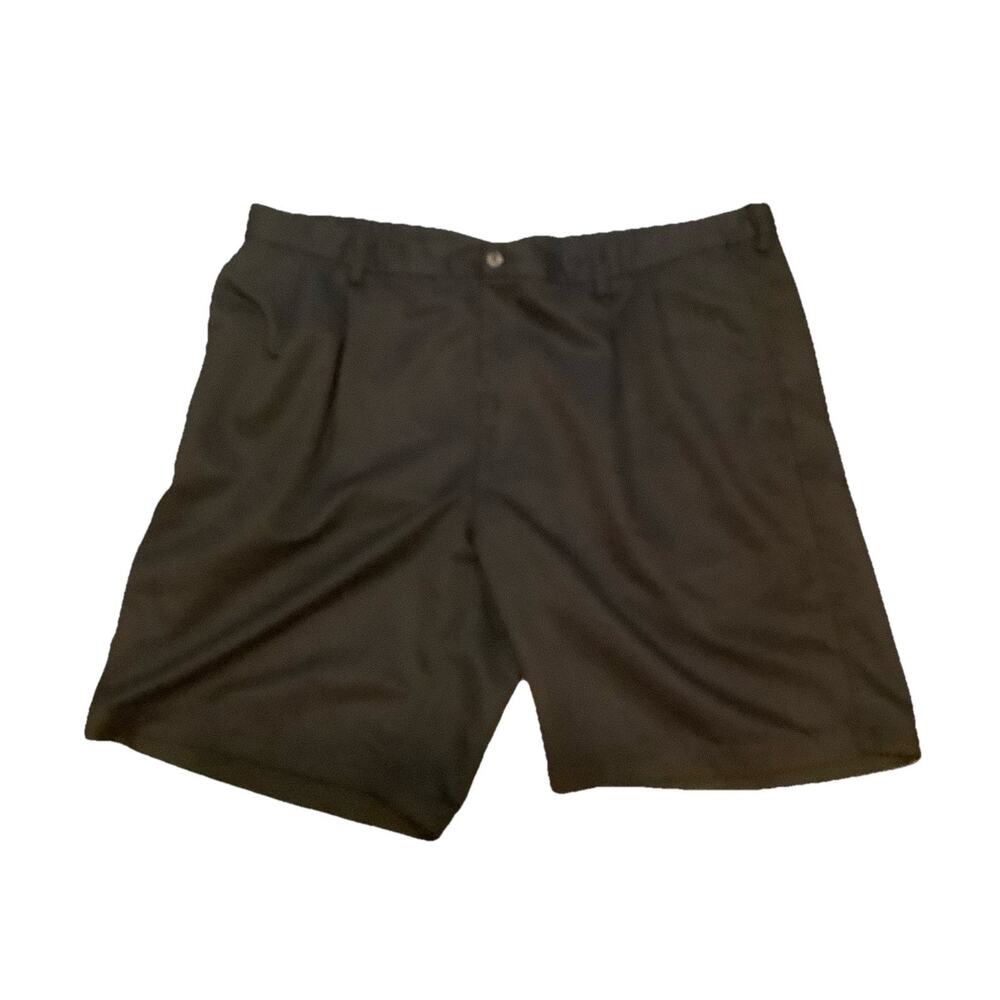 Haggar Clothing Shorts Mens Size 40 Black Expandable Waist